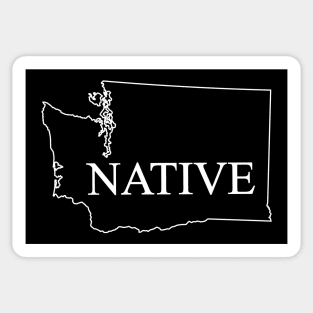 Washington Native Sticker
